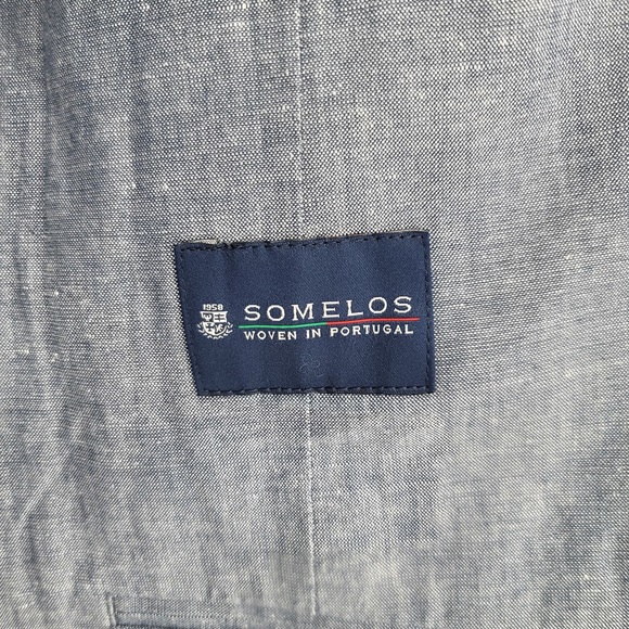 J. Crew Ludlow Cotton Linen Blazer Jacket Sz 38R - Picture 4 of 5